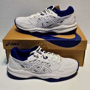 Asics White and Purple Gel-Renma Athletic Shoes with Classic Design